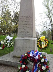 Jefferson's grave