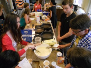 Making the  "American Breakfast"