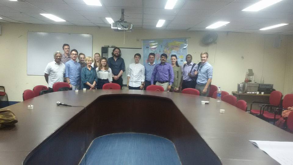 The boardroom: Our illustrious lecture venue.