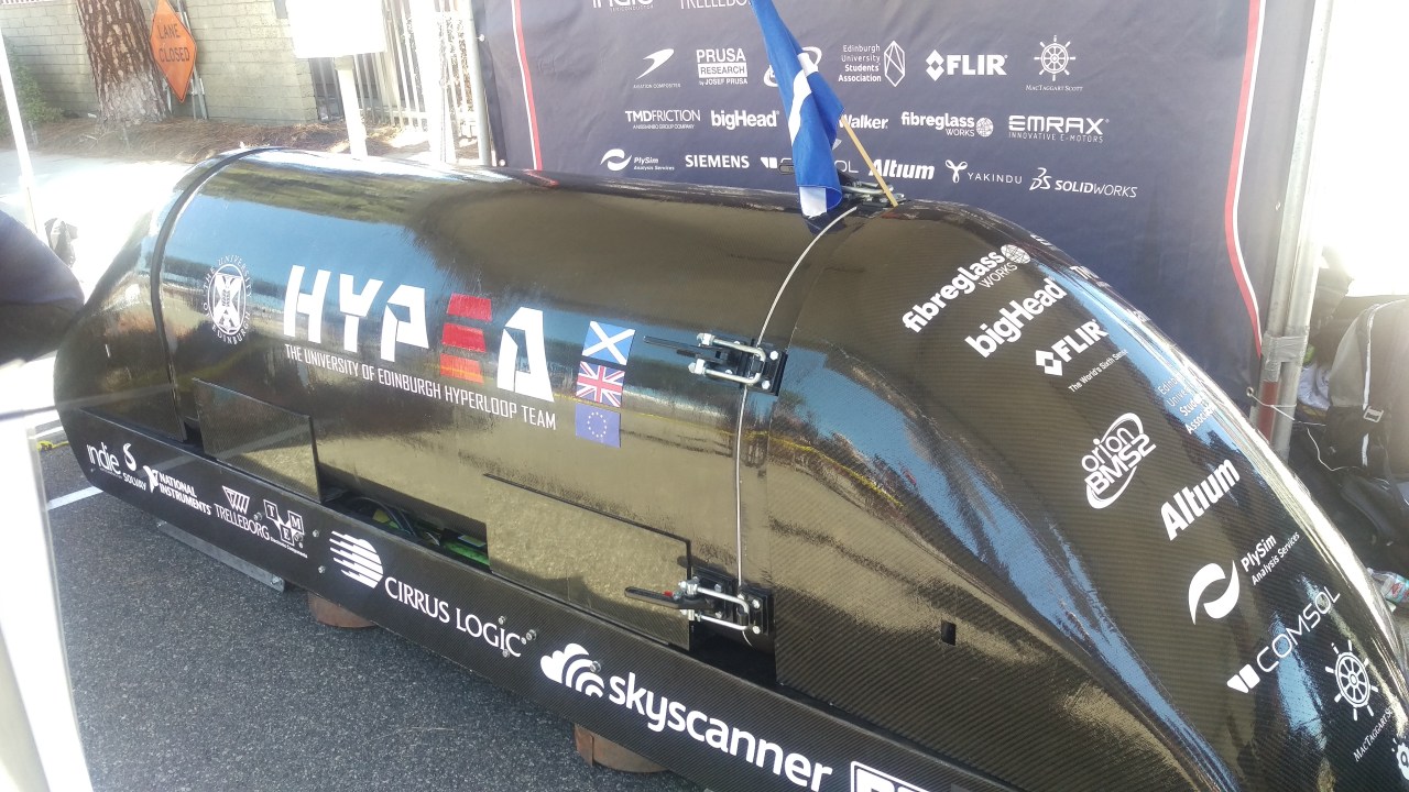 SpaceX Hyperloop Competition in California,&nbsp;USA