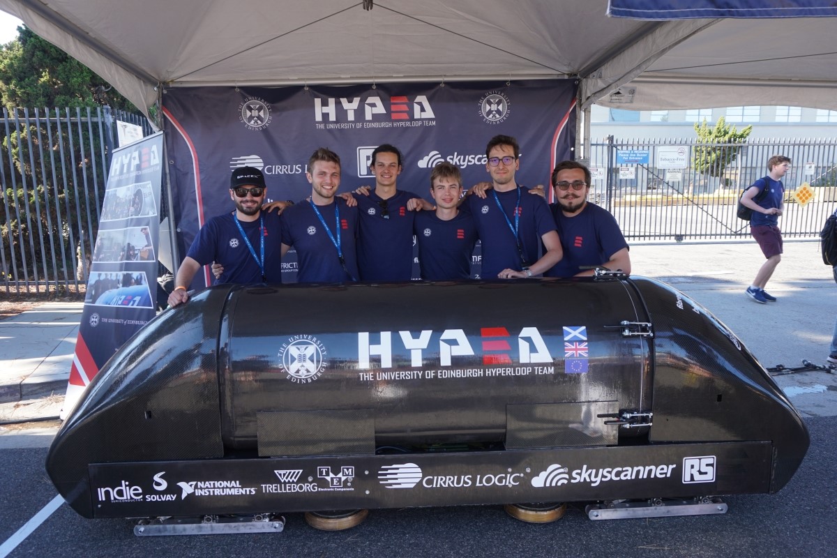 The SpaceX Hyperloop Competition in LA, USA