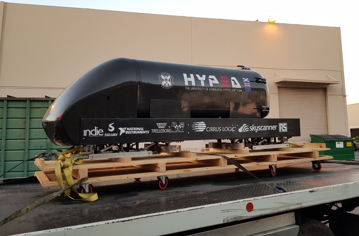 Hyperloop Pod Competition in&nbsp;LA