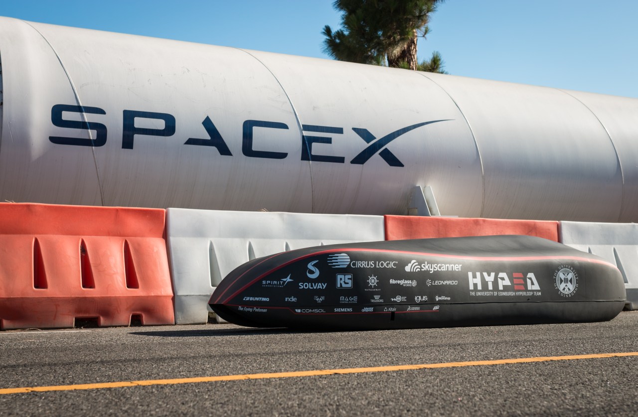 Hyperloop competition at SpaceX in Los&nbsp;Angeles